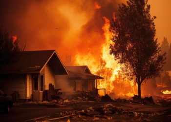 Kobaran Api di Los Angeles, California, Amerika Serikat