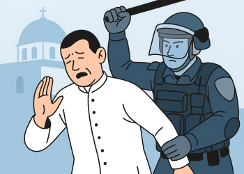 Di Balik Lonceng Gereja, Derap Kekerasan Menggema di Kota Suci