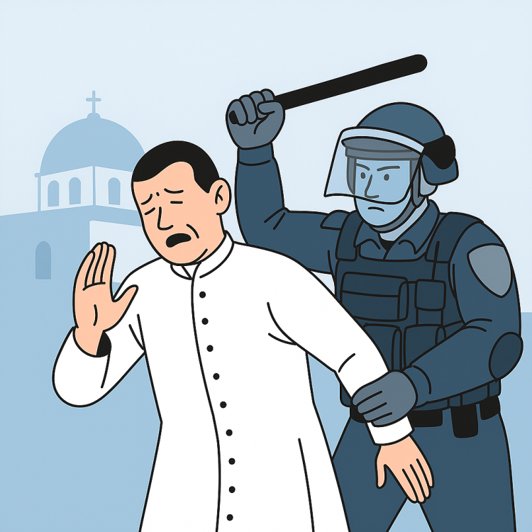 Di Balik Lonceng Gereja, Derap Kekerasan Menggema di Kota Suci