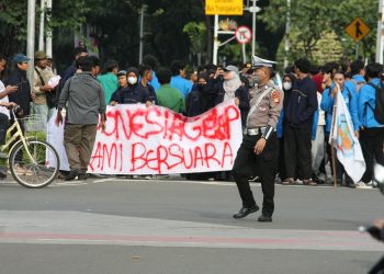 Polri Habiskan Rp3,8 Triliun untuk Pengamanan Demonstrasi sejak 2019