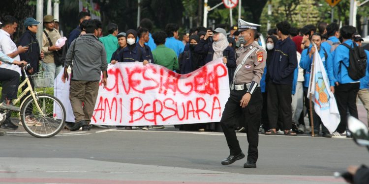 Polri Habiskan Rp3,8 Triliun untuk Pengamanan Demonstrasi sejak 2019
