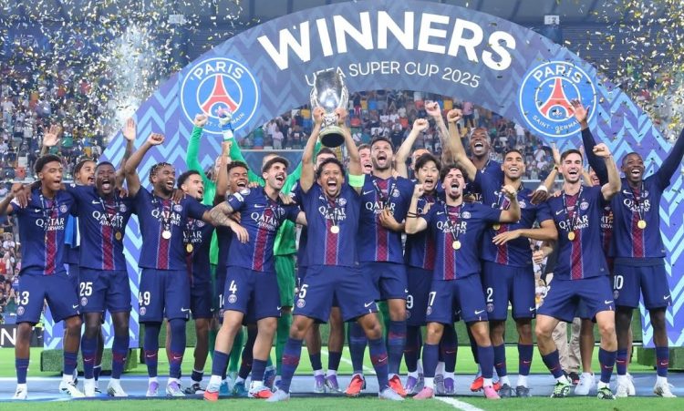 Daftar Klub dengan Juara UEFA Super Cup Terbanyak Sepanjang Sejarah hingga 2025