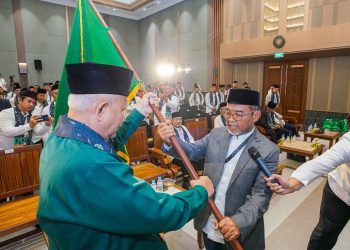 Ketua Umum DPP LDII KH Chriswanto Santoso melantik Ketua DPW LDII 2025-2030 Imam Basori