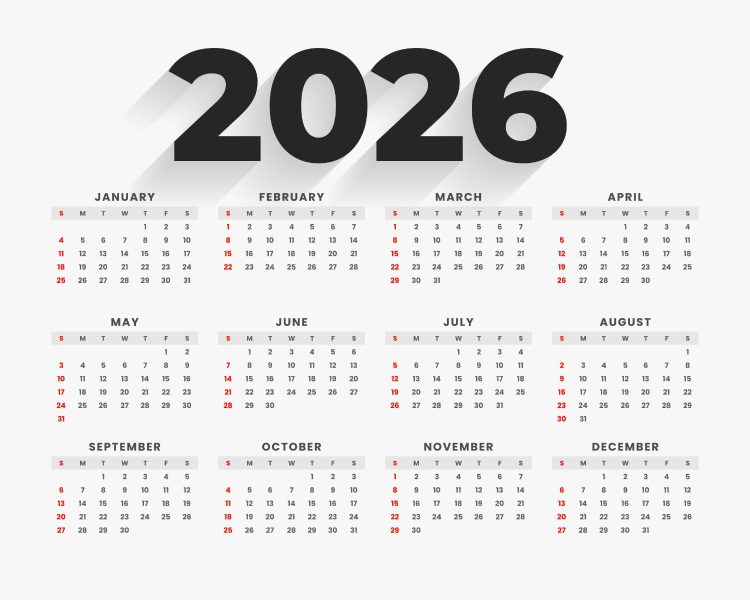 Kalender Libur Nasional dan Cuti Bersama 2026, Catat Tanggal Merahnya
