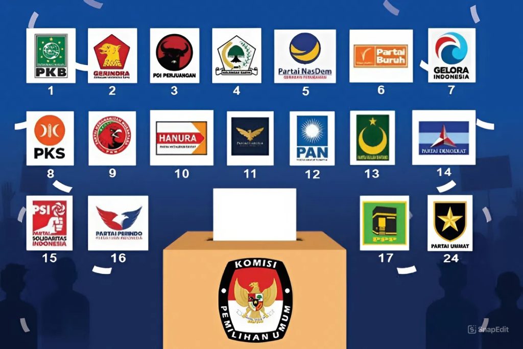Partai Politik dengan Anggota Terbanyak di Indonesia 2024, Golkar Nomor 1