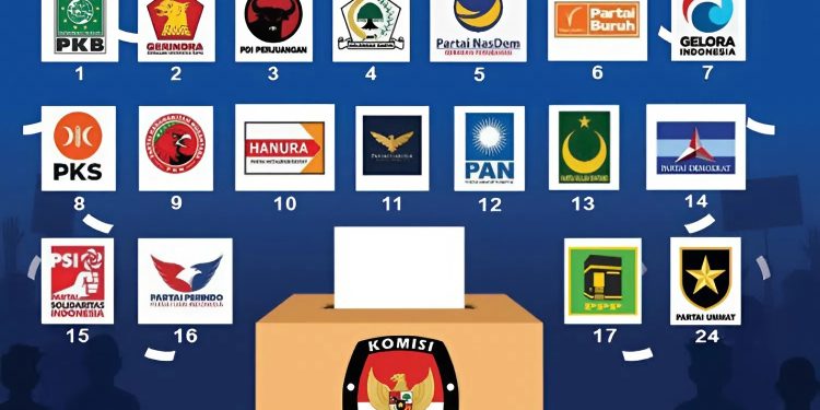 Partai Politik dengan Anggota Terbanyak di Indonesia 2024, Golkar Nomor 1