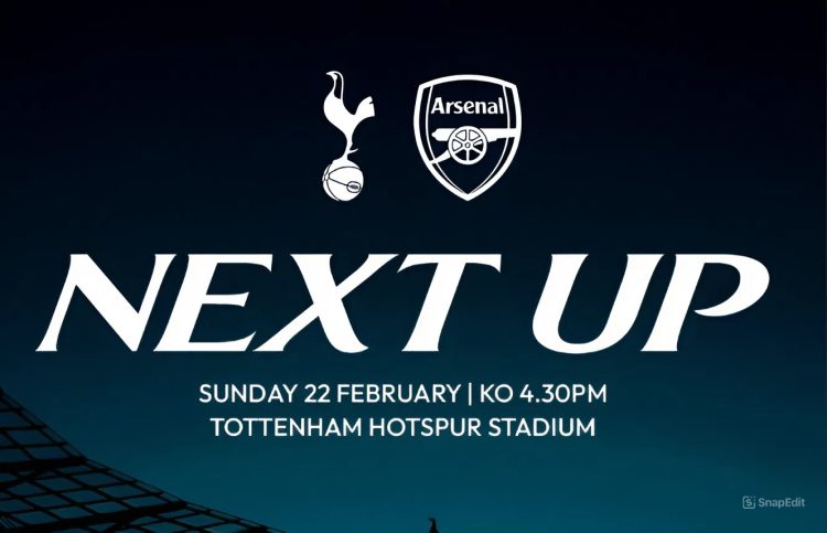 Prediksi Tottenham vs Arsenal 22 Februari 2026, Data Opta Unggulkan The Gunners