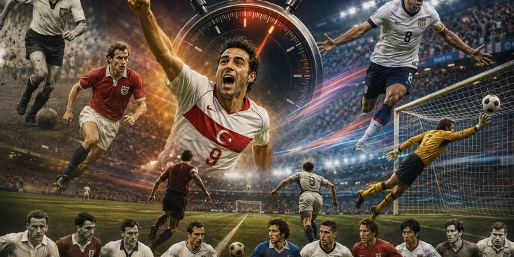 10 Gol Tercepat di Piala Dunia, Rekor Hakan Sukur yang Belum Terpecahkan