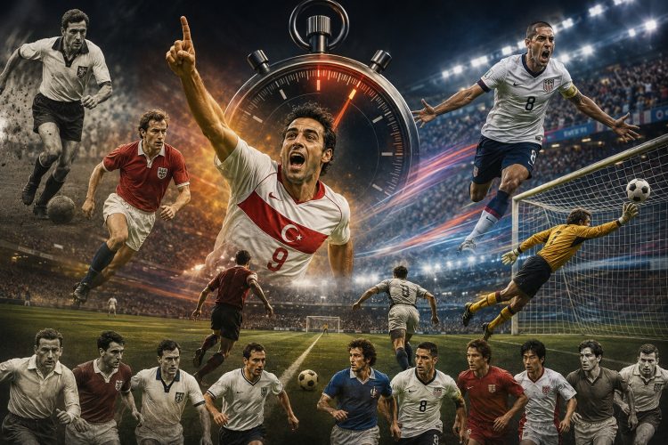 10 Gol Tercepat di Piala Dunia, Rekor Hakan Sukur yang Belum Terpecahkan