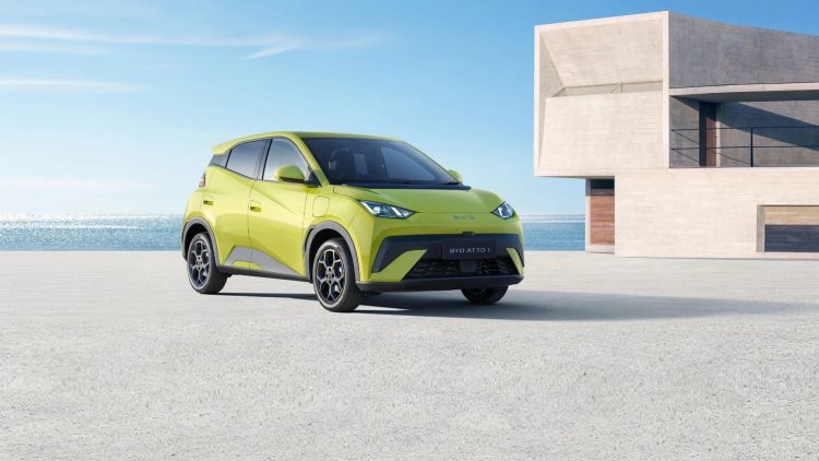 Penjualan BYD di Indonesia 2025 didominasi oleh Atto 1, dengan lonjakan tajam terjadi pada Oktober. (Sumber: BYD)
