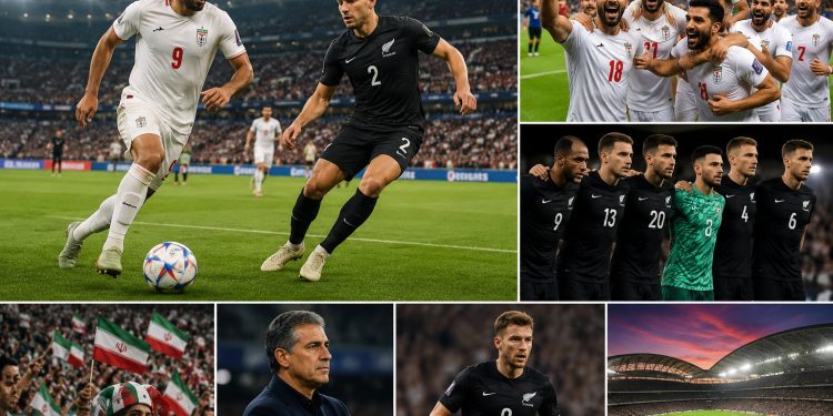 Prediksi Iran vs Selandia Baru di Piala Dunia 2026 Tim Melli Diunggulkan, All Whites Kejar Sejarah