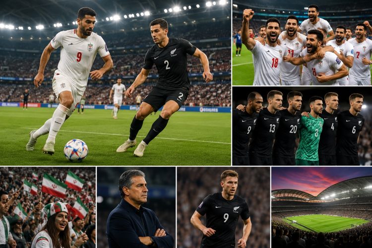 Prediksi Iran vs Selandia Baru di Piala Dunia 2026 Tim Melli Diunggulkan, All Whites Kejar Sejarah