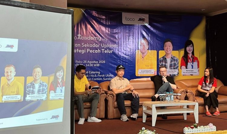 Toco Academy Vol. 3 di Surabaya Dorong UMKM Naik Kelas lewat Ekosistem Digital